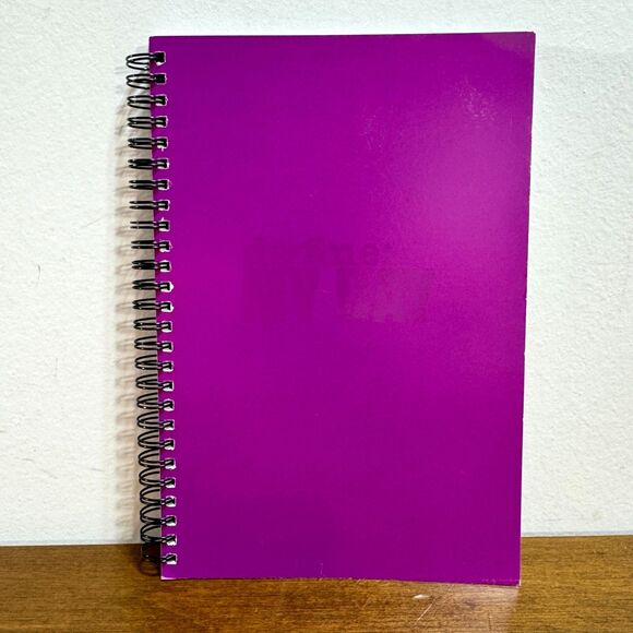 Define My Day Daily Planner and Goal Setting Journal 6x9 In De-Fine Purple - Picture 1 of 11
